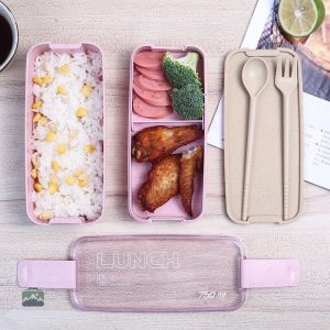 Lunch Box 2 niveaux, parfaite pour transporter vos repas