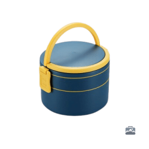 Lunch Box Bento Bleu Rond