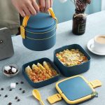 Lunch Box ronde, design pratique et coloré