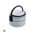 Lunch Box Bento Rond Gris
