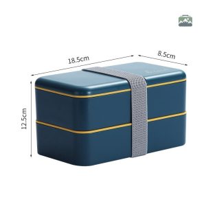 Lunch Box design bleu nuit pour vos déjeuners