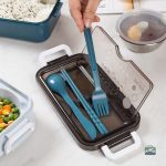 Lunch box fonctionnelle pour un transport simplifié