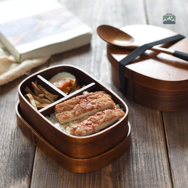 Lunch Box en bois pour repas nomade stylé
