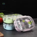 Lunch Box pratique avec motif cactus tendance