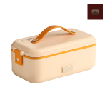 Boîte repas chauffante couleur beige