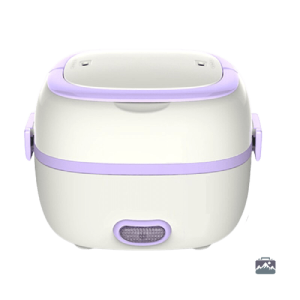 Lunch Box Chauffante Violette Carrée