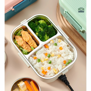 Lunch Box Chauffante blanche pour repas chauds