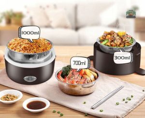 Lunch Box 3 étages pratique pour le déjeuner au bureau