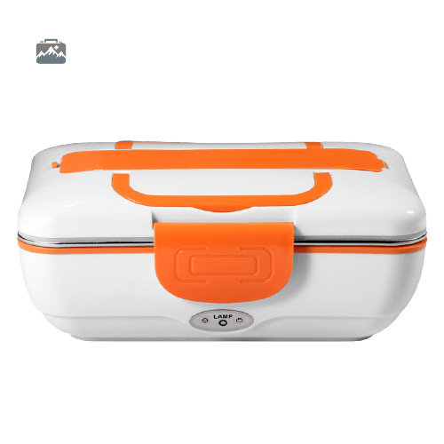 lunch-box-chauffante-orange-voiture-maison-1 Lunch Box Chauffante Orange pour voiture et maison