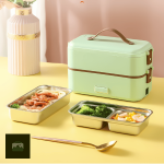 Solution de repas chauffante verte