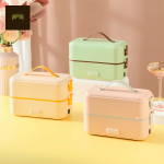 Accessoire de cuisine : Lunch Box rose chauffante