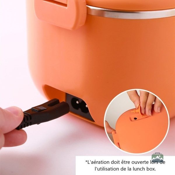 Lunch Box Chauffante idéale pour les trajets en voiture