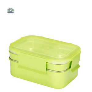 Lunch Box Classique colorée pour un déjeuner équilibré