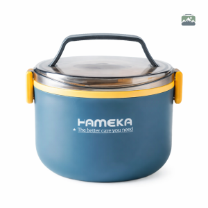 Boîte repas compartimentée en acier inoxydable