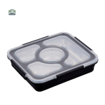 Lunch Box Compartimentée Noire