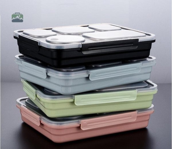 Lunch Box rose pour repas variés en toute simplicité