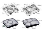 Lunch Box Durable Inox avec Compartiments
