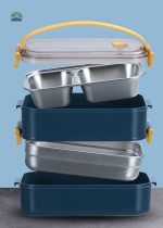 Modèle bleu de Lunch Box pour le quotidien