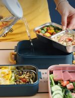 Lunch Box légère en couleur verte attrayante