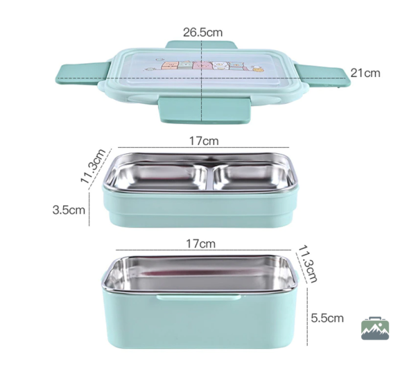 Lunch Box esthétique avec motifs japonais traditionnels