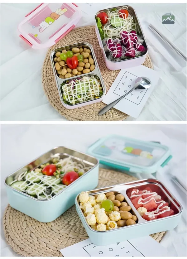 Lunch box compacte au style japonais moderne