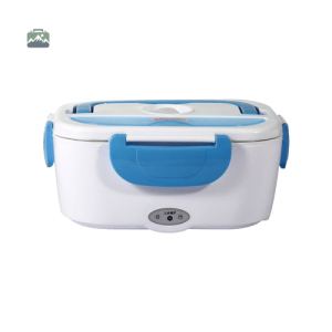 Lunch box électrique bleue pour voiture et maison