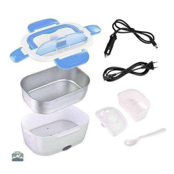 Lunch box électrique compacte, idéale pour repas en déplacement