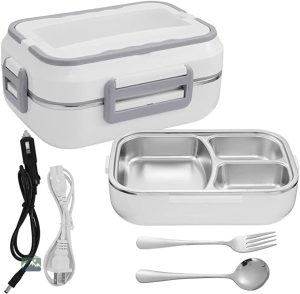 Lunch Box électrique design Grey pour usage quotidien