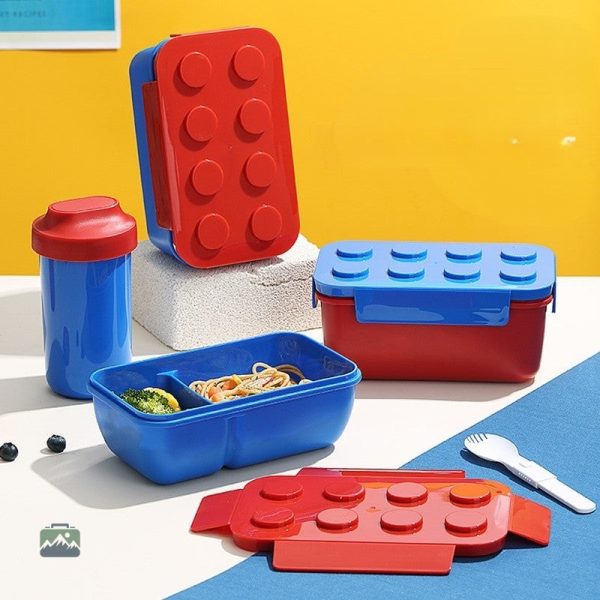 Lunch Box Lego empilable colorée et amusante