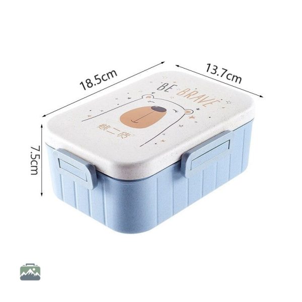Lunch Box Enfant avec compartiments pour snacks