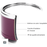Solution de rangement pour les repas en déplacement
