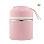 Lunch Box Étage Rose