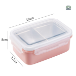 Lunch Box étanche, inox rose pour vos déjeuners