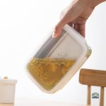 Lunch Box en vert, parfaite pour les pique-niques et le travail