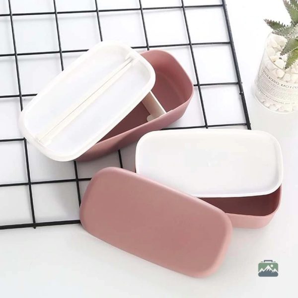 Lunch box compacte, idéale pour les repas à emporter