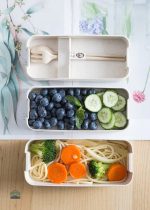 Lunch box design compartimenté 900ml