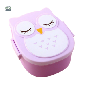 Lunch Box Hibou design coloré et amusant pour les repas