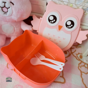 Lunch Box Hibou avec compartiments pour une organisation facile