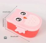 Lunch Box Hibou avec couvercle hermétique pour garder frais