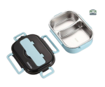 Lunch Box Inox Bleu