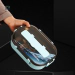 Lunch Box Inox, style rose pour les repas à emporter