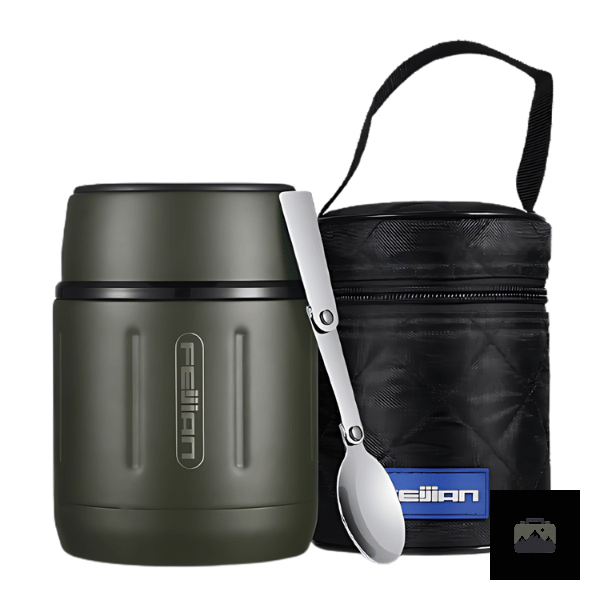 lunch-box-isotherme-army-1 Lunch Box Isotherme Army pour repas à emporter