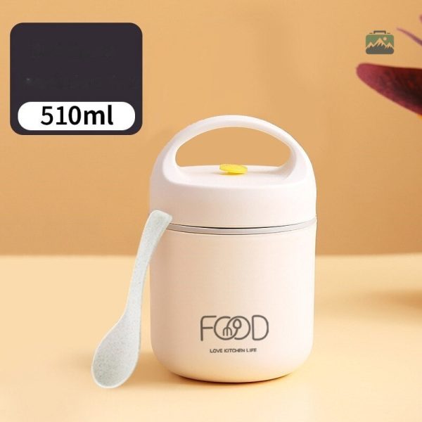 Boîte à déjeuner isotherme en couleur beige