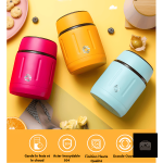 Lunch Box jaune, idéale pour les pique-niques