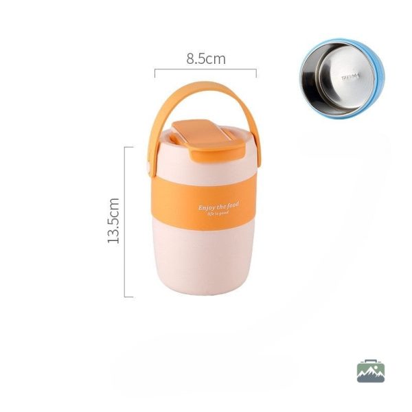 Lunch Box colorée pour garder la nourriture à température