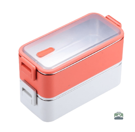 lunch-box-isotherme-orange-et-blanche-1 Lunch Box Inox Orange et Blanche