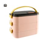 Lunch Box Inox Rose Étages