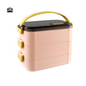 Lunch Box Inox Rose Étages