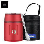 Lunch Box Isotherme Rouge pour repas chauds ou froids