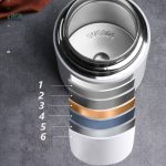 Contenant isotherme inox 750 ml pour transport